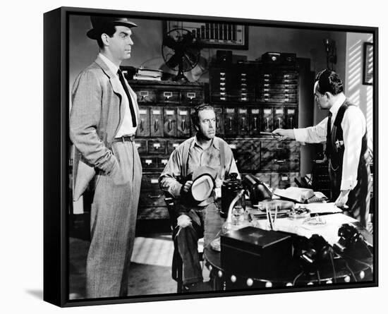 Fred MacMurray, Double Indemnity (1944)-null-Framed Stretched Canvas