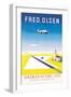 Fred. Olsen Air Transport Ltd. Oslo-null-Framed Art Print