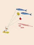 Kite Fish-Fred Peault-Giclee Print