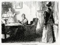 Scene from a Play About Sherlock Holmes-Fred Pegram-Art Print