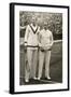 Fred Perry and Cochet Before Their Match-null-Framed Art Print