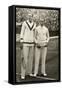 Fred Perry and Cochet Before Their Match-null-Framed Stretched Canvas