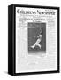 Fred Perry, Front Page of 'The Children's Newspaper', July 1934-English School-Framed Stretched Canvas