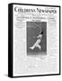 Fred Perry, Front Page of 'The Children's Newspaper', July 1934-English School-Framed Stretched Canvas