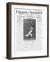 Fred Perry, Front Page of 'The Children's Newspaper', July 1934-English School-Framed Giclee Print