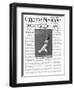 Fred Perry, Front Page of 'The Children's Newspaper', July 1934-English School-Framed Giclee Print