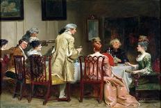 To Friends and Good Company, 1894 (Oil on Canvas)-Fred Roe-Giclee Print