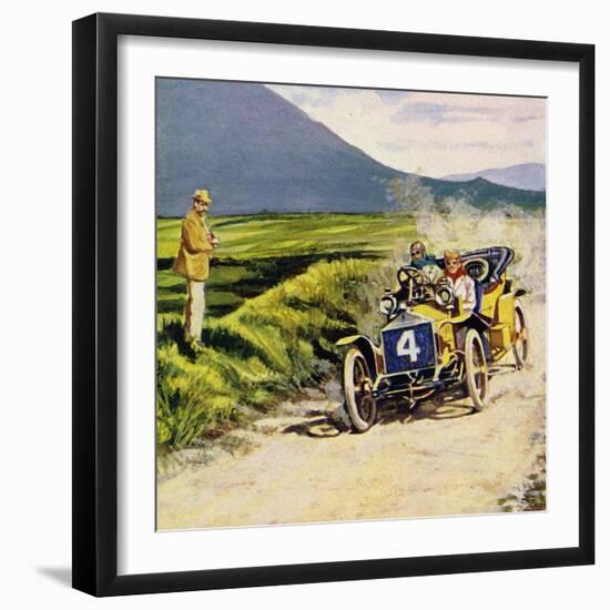 Fred Royce Made a Car That Attracted the Attention of Charles Rolls-null-Framed Giclee Print