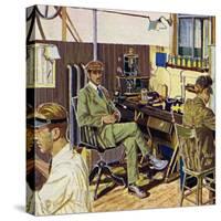 Fred Royce Set Up a Factory to Make Electrical Equipment-null-Stretched Canvas
