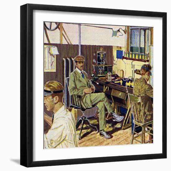 Fred Royce Set Up a Factory to Make Electrical Equipment-null-Framed Giclee Print