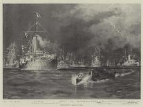 An Interrupted Target Practice, HMS Belleisle Prepared for Further Gunnery Experiments-Fred T. Jane-Giclee Print
