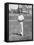 Fred Tate, Sussex and England Cricketer, C1899-Hawkins & Co-Framed Stretched Canvas