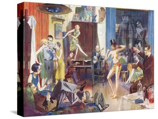 Stretched Canvas Print, , large