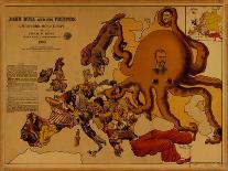 John Bull and His Friends. a Serio-Comic Map of Europe-Fred W. Rose-Giclee Print