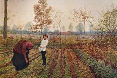 'The Violet Field',1867, (c1915)-Fred Walker-Giclee Print