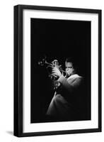 Freddie Hubbard, Ronnie Scotts, Soho, London, 1981-Brian O'Connor-Framed Photographic Print