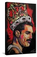 Freddie Mercury Painting 002-Rock Demarco-Stretched Canvas