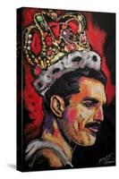 Freddie Mercury Painting 002-Rock Demarco-Stretched Canvas