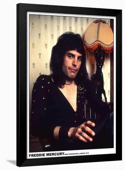 Freddie Mercury-null-Framed Poster