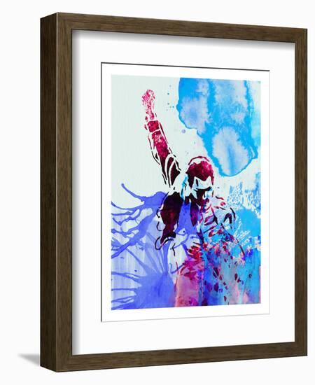 Freddie Mercury-Nelly Glenn-Framed Art Print