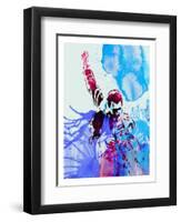 Freddie Mercury-Nelly Glenn-Framed Art Print