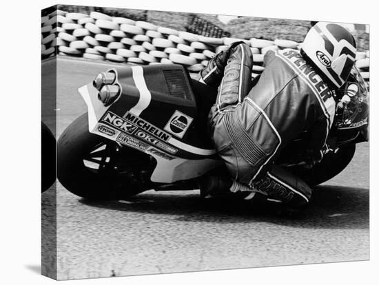 Freddie Spencer on a Honda Ns500, Belgian Grand Prix, Spa, Belgium, 1982-null-Stretched Canvas