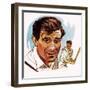 Freddie Trueman-English School-Framed Giclee Print