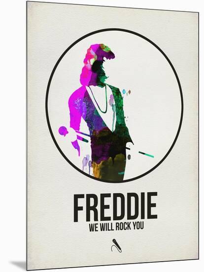 Freddie Watercolor-David Brodsky-Mounted Art Print