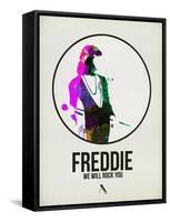 Freddie Watercolor-David Brodsky-Framed Stretched Canvas