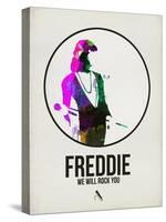 Freddie Watercolor-David Brodsky-Stretched Canvas