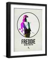 Freddie Watercolor-David Brodsky-Framed Art Print