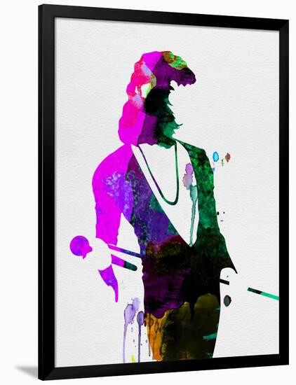 Freddie Watercolor-Lora Feldman-Framed Art Print