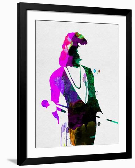 Freddie Watercolor-Lora Feldman-Framed Art Print