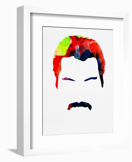 Freddie Watercolor-Lora Feldman-Framed Art Print