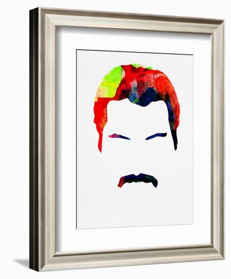 Freddie Watercolor-Lora Feldman-Framed Art Print