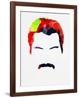 Freddie Watercolor-Lora Feldman-Framed Art Print