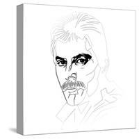 Freddy Mercury-Logan Huxley-Stretched Canvas