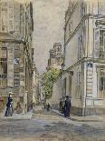 La rue Férou à l'angle de la rue de Vaugirard, 1907-Frédéric-Anatole Houbron-Framed Giclee Print