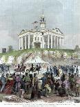 Capture of Vicksburg, Mississippi, by the Union Army, American Civil War, 4 July 1863-Frederic B Schell-Giclee Print