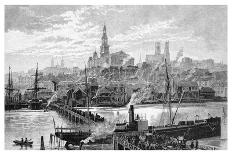 Darling Harbour, from Pyrmont, Sydney, New South Wales, Australia, 1886-Frederic B Schell-Giclee Print