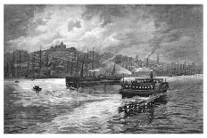 Melbourne from the Yarra, Victoria, Australia, 1886-Frederic B Schell-Giclee Print