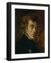 Frederic Chopin (1809-1849), Polish-French Composer-Eugene Delacroix-Framed Premium Giclee Print