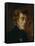 Frederic Chopin (1809-1849), Polish-French Composer-Eugene Delacroix-Framed Stretched Canvas