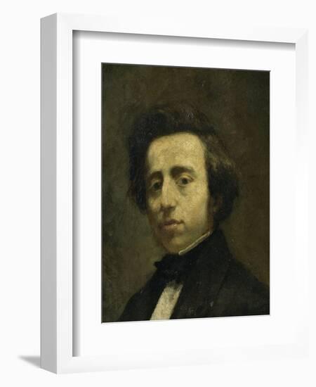 Fréderic Chopin (1810-1849), musicien-Thomas Couture-Framed Giclee Print