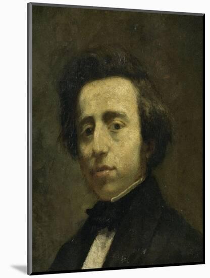 Fréderic Chopin (1810-1849), musicien-Thomas Couture-Mounted Giclee Print