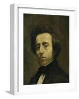 Fréderic Chopin (1810-1849), musicien-Thomas Couture-Framed Giclee Print