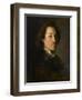 Fréderic Chopin (1810-1849), musicien-Ary Scheffer-Framed Giclee Print