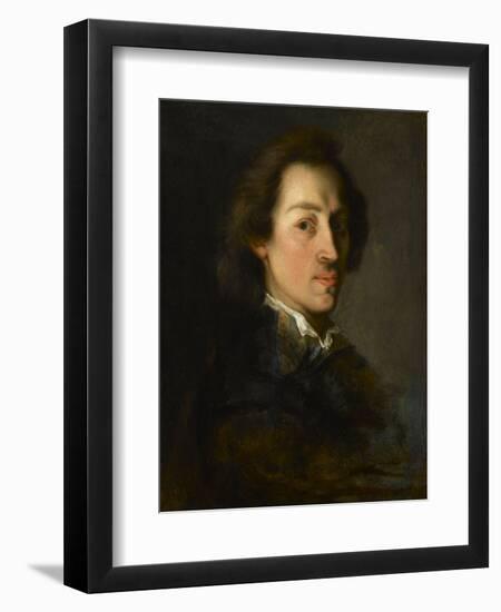 Fréderic Chopin (1810-1849), musicien-Ary Scheffer-Framed Premium Giclee Print