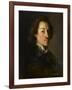 Fréderic Chopin (1810-1849), musicien-Ary Scheffer-Framed Giclee Print