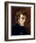 Frederic Chopin (1810-49) 1838-Eugene Delacroix-Framed Premium Giclee Print
